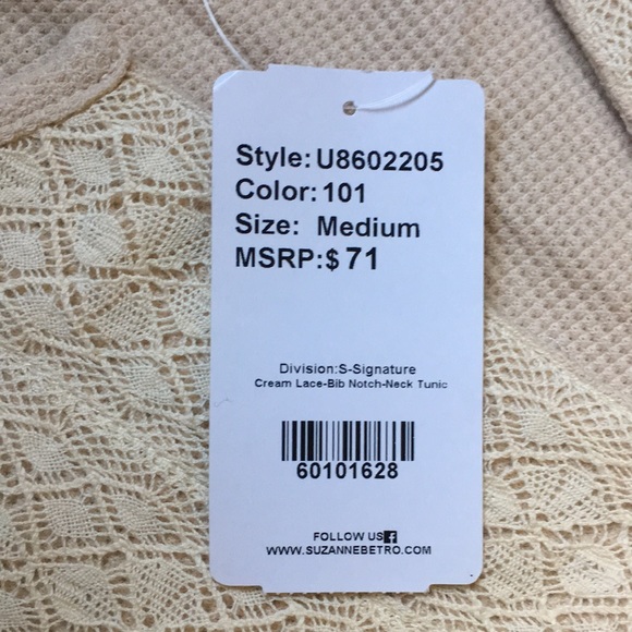 NWT, Suzanne Betro Top - Picture 7 of 7